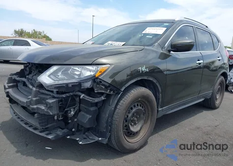 2017 Nissan Rogue S из США, поврежденный, VIN KNMAT2MT5HP526512